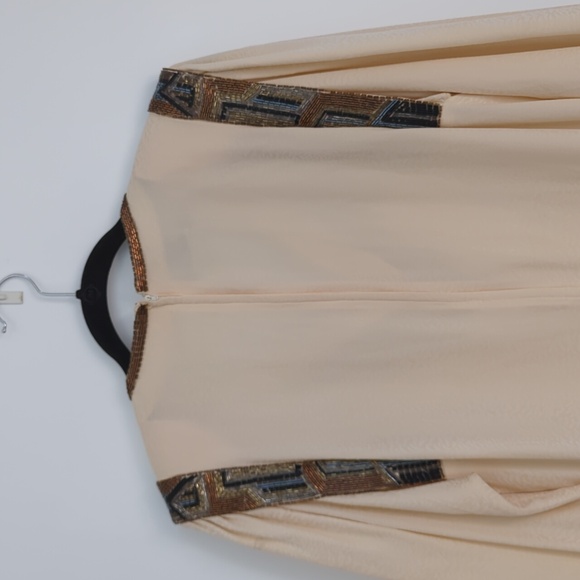 80sVTG Francesca of Damon Beaded Dress - Picture 10 of 10